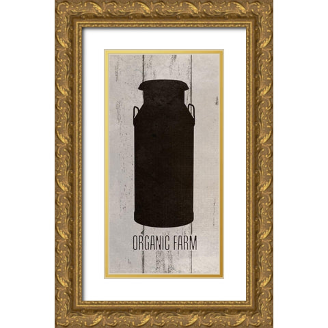 Organic Farm Gold Ornate Wood Framed Art Print with Double Matting by Phillip, Jamie