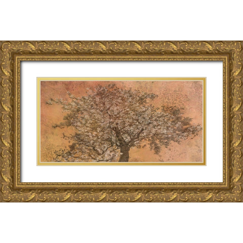 Strong Tree Gold Ornate Wood Framed Art Print with Double Matting by Phillip, Jamie