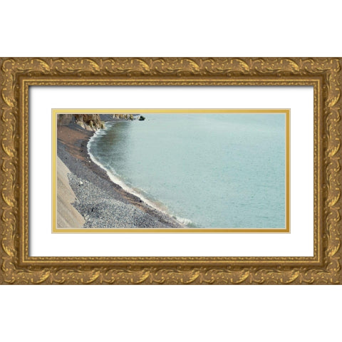 West Coast Gold Ornate Wood Framed Art Print with Double Matting by Phillip, Jamie