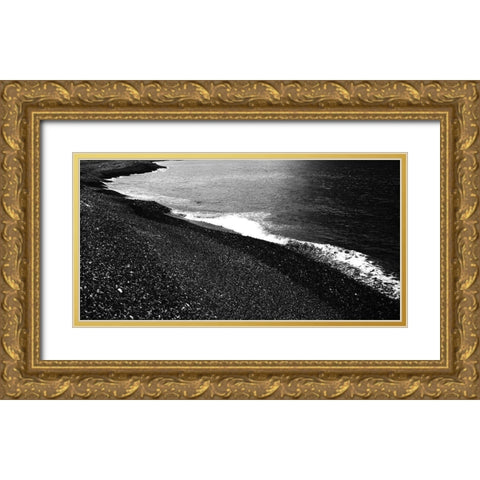 Bay Gold Ornate Wood Framed Art Print with Double Matting by Phillip, Jamie