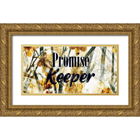 Promise Keeper Gold Ornate Wood Framed Art Print with Double Matting by Phillip, Jamie