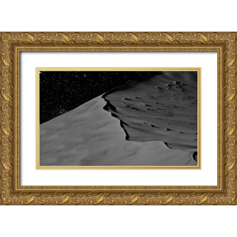 Space  Gold Ornate Wood Framed Art Print with Double Matting by Phillip, Jamie