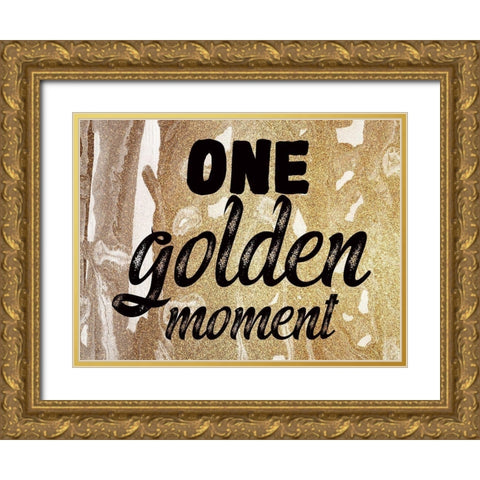 Golden Moment 2 Gold Ornate Wood Framed Art Print with Double Matting by Phillip, Jamie