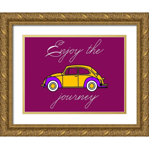 The Journey Gold Ornate Wood Framed Art Print with Double Matting by Phillip, Jamie