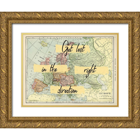 Europe Travels Gold Ornate Wood Framed Art Print with Double Matting by Phillip, Jamie