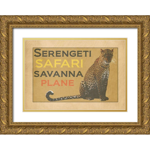 Wild Side Gold Ornate Wood Framed Art Print with Double Matting by Phillip, Jamie