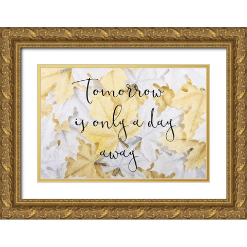 Tomorrow Gold Ornate Wood Framed Art Print with Double Matting by Phillip, Jamie