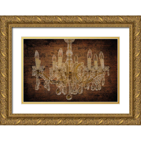 Elegant Bright 1 Gold Ornate Wood Framed Art Print with Double Matting by Phillip, Jamie