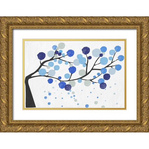 Cotton Candy Gold Ornate Wood Framed Art Print with Double Matting by Phillip, Jamie