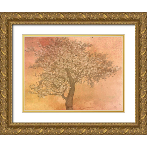 Seasons Gold Ornate Wood Framed Art Print with Double Matting by Phillip, Jamie