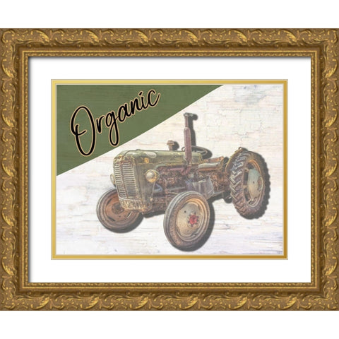 Organic Farm Gold Ornate Wood Framed Art Print with Double Matting by Phillip, Jamie
