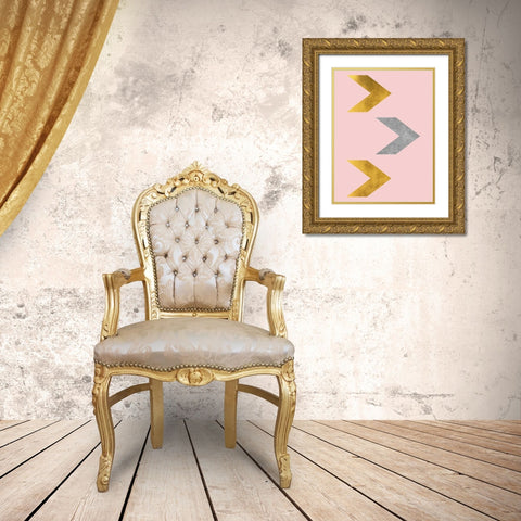 Prince and Palace 1 Gold Ornate Wood Framed Art Print with Double Matting by Phillip, Jamie