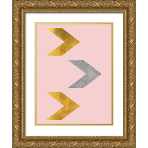 Prince and Palace 1 Gold Ornate Wood Framed Art Print with Double Matting by Phillip, Jamie