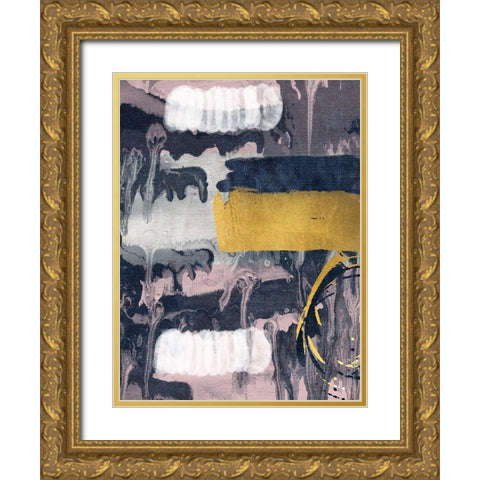 Contemporary Bubble Gum 2 Gold Ornate Wood Framed Art Print with Double Matting by Phillip, Jamie
