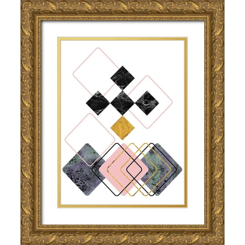 New Dimension 1 Gold Ornate Wood Framed Art Print with Double Matting by Phillip, Jamie