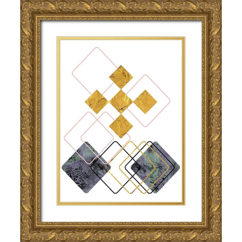 New Dimension 2 Gold Ornate Wood Framed Art Print with Double Matting by Phillip, Jamie