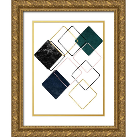 New Dimension 4 Gold Ornate Wood Framed Art Print with Double Matting by Phillip, Jamie