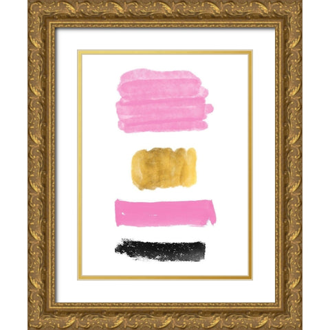 Splener 1 Gold Ornate Wood Framed Art Print with Double Matting by Phillip, Jamie