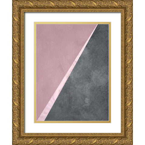 Point In Space 2 Gold Ornate Wood Framed Art Print with Double Matting by Phillip, Jamie