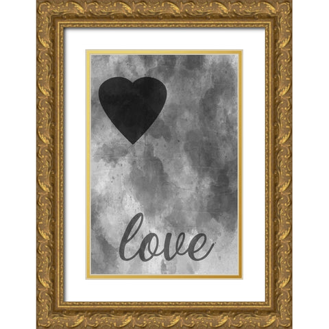 Give Me Some Love 2 Gold Ornate Wood Framed Art Print with Double Matting by Phillip, Jamie