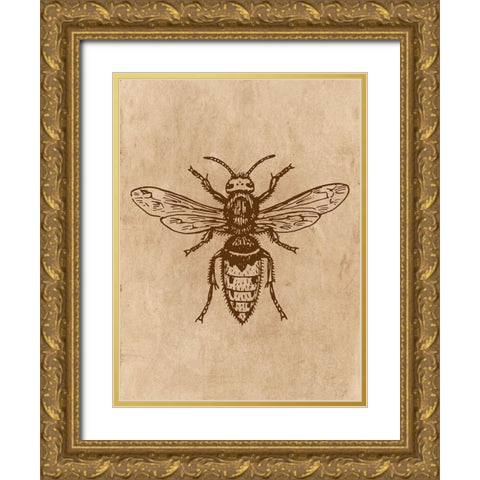 Specimen 1 Gold Ornate Wood Framed Art Print with Double Matting by Phillip, Jamie