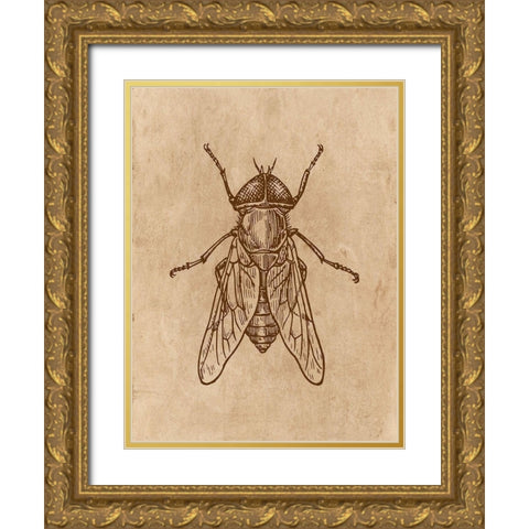 Specimen 2 Gold Ornate Wood Framed Art Print with Double Matting by Phillip, Jamie