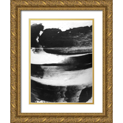 Butter Cream 1 Gold Ornate Wood Framed Art Print with Double Matting by Phillip, Jamie