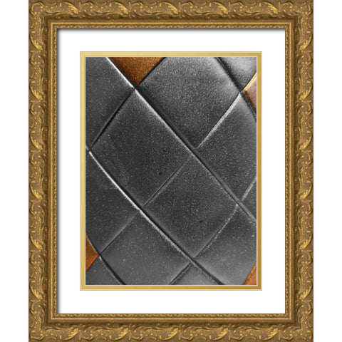 Black Gold Gold Ornate Wood Framed Art Print with Double Matting by Phillip, Jamie