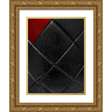 Red Pop Gold Ornate Wood Framed Art Print with Double Matting by Phillip, Jamie