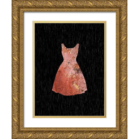 Dress Gold Ornate Wood Framed Art Print with Double Matting by Phillip, Jamie