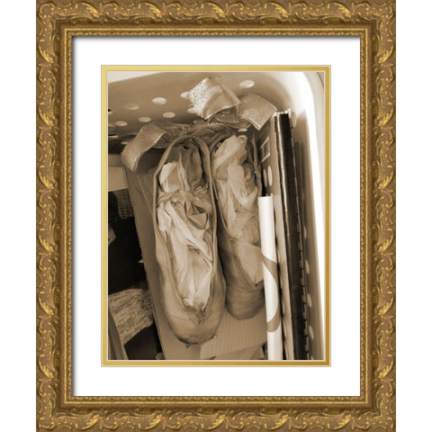 Dance Studio Gold Ornate Wood Framed Art Print with Double Matting by Phillip, Jamie