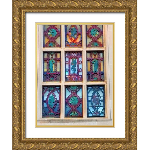Hansentech 2 Gold Ornate Wood Framed Art Print with Double Matting by Phillip, Jamie