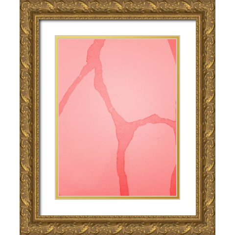 Retro 70s 2 Gold Ornate Wood Framed Art Print with Double Matting by Phillip, Jamie