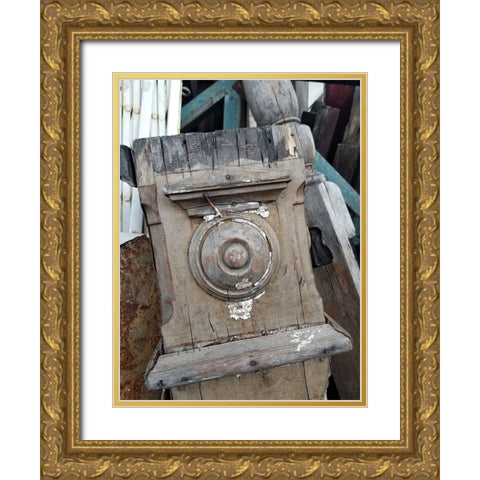 Vintage Wood Gold Ornate Wood Framed Art Print with Double Matting by Phillip, Jamie