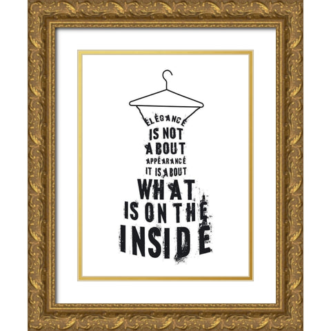 Elegance Gold Ornate Wood Framed Art Print with Double Matting by Phillip, Jamie