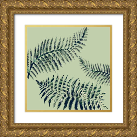 Paradise 1 Gold Ornate Wood Framed Art Print with Double Matting by Phillip, Jamie