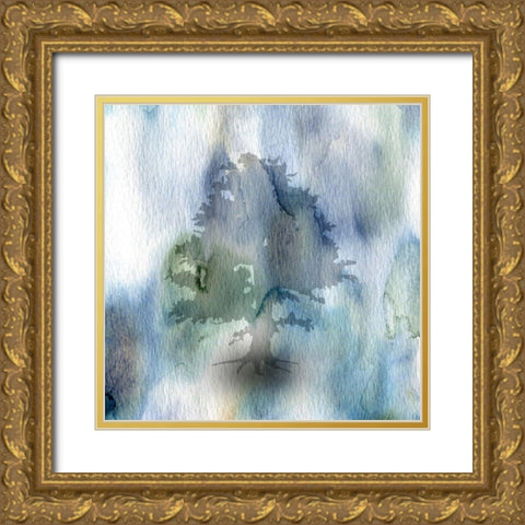 Grown Up 3 Gold Ornate Wood Framed Art Print with Double Matting by Phillip, Jamie