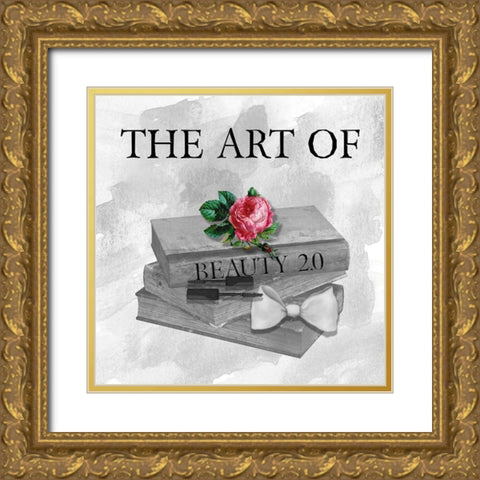 Beauty 2.0 Gold Ornate Wood Framed Art Print with Double Matting by Phillip, Jamie