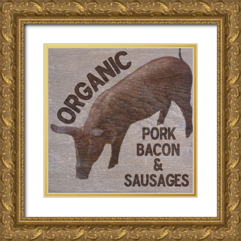 Organic Gold Ornate Wood Framed Art Print with Double Matting by Phillip, Jamie