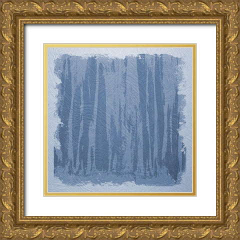 Montary Gold Ornate Wood Framed Art Print with Double Matting by Phillip, Jamie