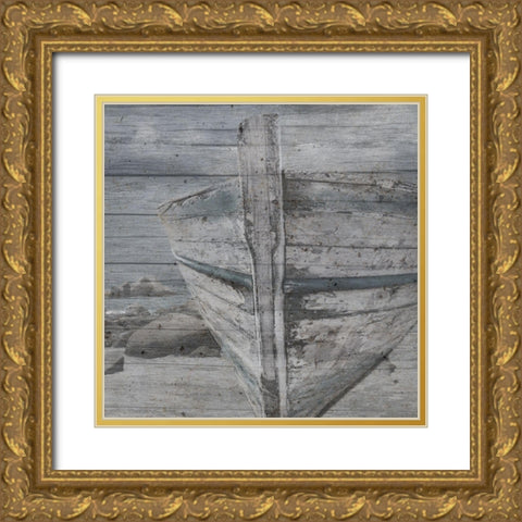 Gracefully Broken Gold Ornate Wood Framed Art Print with Double Matting by Phillip, Jamie