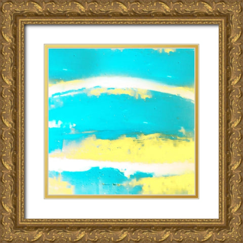 Cake Abstract 2 Gold Ornate Wood Framed Art Print with Double Matting by Phillip, Jamie