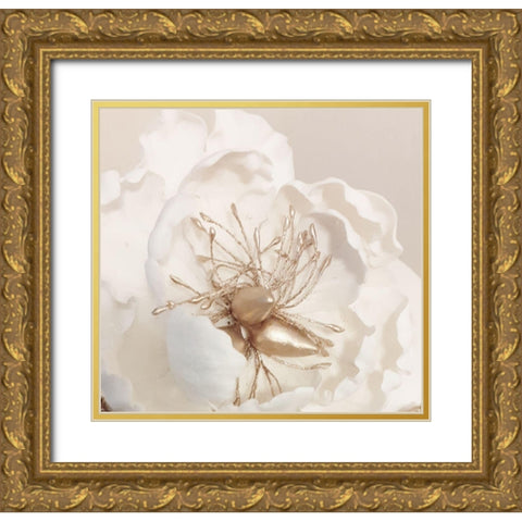 Bellarosa Gold Ornate Wood Framed Art Print with Double Matting by Phillip, Jamie