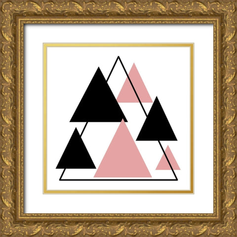 Theoretical Journey 1 Gold Ornate Wood Framed Art Print with Double Matting by Phillip, Jamie