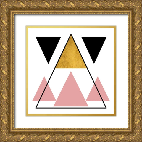 Theoretical Journey 2 Gold Ornate Wood Framed Art Print with Double Matting by Phillip, Jamie