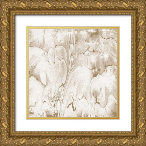 Running Paint Gold Ornate Wood Framed Art Print with Double Matting by Phillip, Jamie