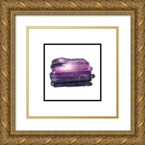 Mordel Abstract 1 Gold Ornate Wood Framed Art Print with Double Matting by Phillip, Jamie