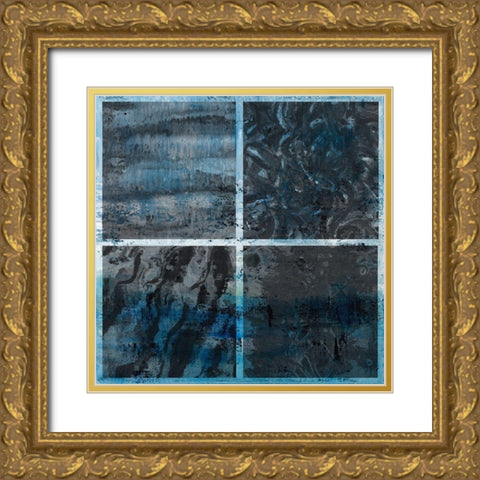 Asphalt 2 Gold Ornate Wood Framed Art Print with Double Matting by Phillip, Jamie
