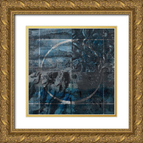Asphalt 3 Gold Ornate Wood Framed Art Print with Double Matting by Phillip, Jamie