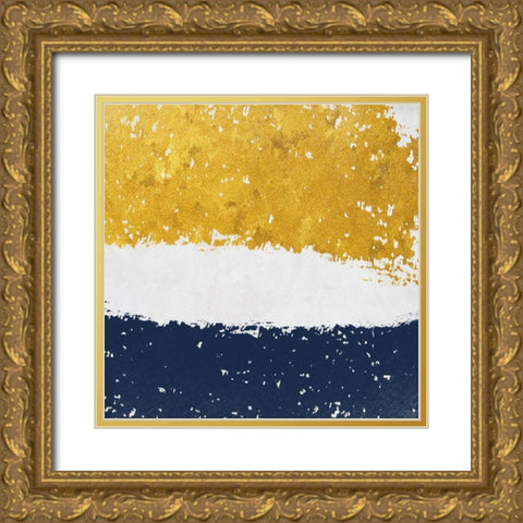 Spotted Gold Gold Ornate Wood Framed Art Print with Double Matting by Phillip, Jamie